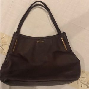 vince camuto burgundy handbag
